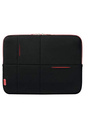 SAMSONITE 15,6'' AIRGLOW Laptop Sleeve, Black-red im Sale