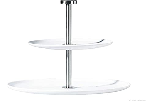 ASA cake stand, porcelain, white, 18x18x24 1 on sale