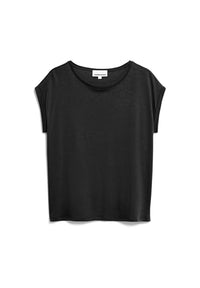 Thumbnail for ARMEDANGELS Damen T-Shirt aus Tencel™ Lyocell Mix JILAANA Regular Fit Black im Sale