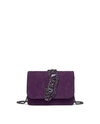 Thumbnail for Alma en Pena handbag with snake, dark purple, 00 on sale