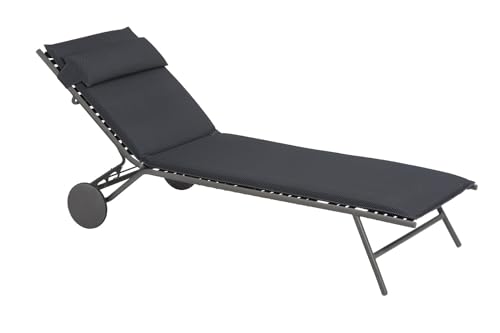 Lafuma Miami II BeComfort Sonnenliege Dark Grey LFM5173.8902 im Sale
