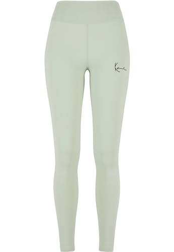 Karl Kani Damen KW-PL051-105-06 Small Signature Essential Leggings Light Mint im Sale