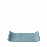 Thumbnail for blomus -MOON- Dekoablage aus Polystone, dark grey, moderne Dekoschale, rutschfestes Dekotablett in exklusiver Optik, hochwertig (H / B / T: 2,5 cm x 30 cm x 20 cm, Dark Grey, 65774) im Sale