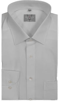 Thumbnail for MARVELIS Comfort Fit Herren Hemd New Kent Langarm Popeline- Gr. 42, Weiß im Sale