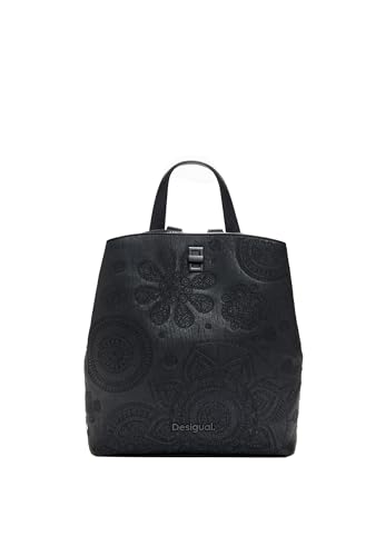 Desigual Women's Accessories PU Backpack Mini, Schwarz im Sale