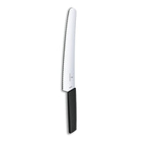 Thumbnail for Victorinox Swiss Modern Bread and Pastry Knife with Serrated Edge, 26 cm Long Stainless Steel Blade, Ergonomic Plastic Handle, Blue on Sale