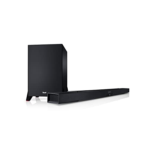 Teufel CINEBAR LUX Ambition - Soundbar with subwoofer, Dolby Audio, LAN, WLAN, Dynarmore 3D, Multiroom, Bluetooth, HDMI 3D ARC CEC - black on sale