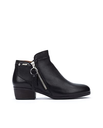 Pikolinos Stiefeletten mit Absatz in Leder DAROCA für Frauen Farbe Negro im Sale