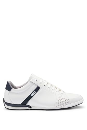 BOSS Men Saturn_Lowp_lux4 A_N Sneaker White EU on sale