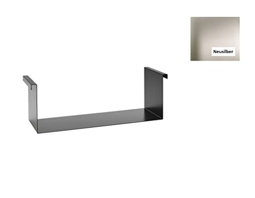WESCO hanging shelf 60 nickel silver powder-coated 605x192x200mm