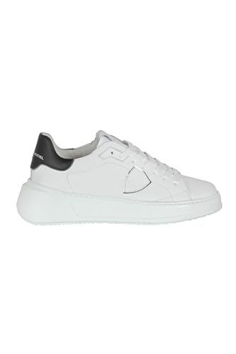 Philippe Model Women's Temple Sneaker Blanc - Noir EU on sale
