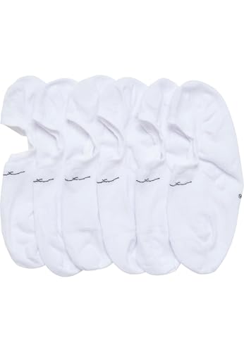 Karl Kani Signature Invisible Socks 6 Packs 43-46 white im Sale