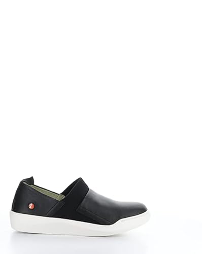 Softinos Damen BAJU709 Sneaker, Black W/Black Neoprene, 35 EU im Sale