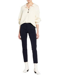Thumbnail for Cambio Ros - Stretch trousers with fixed crease – dark blue on sale