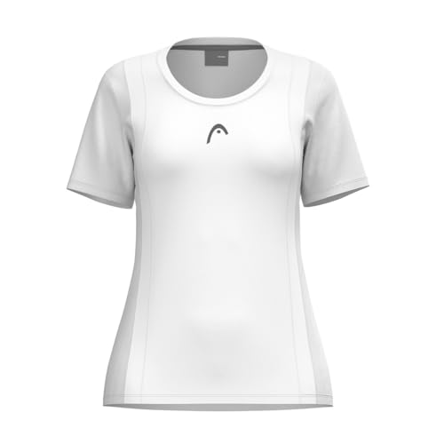 HEAD Women's Club 25 Tech T-Shirt, White, EU on Sale