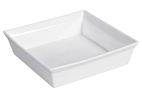 ASA Gratinform, Porzellan, weiß, 23x23x6 cm im Sale