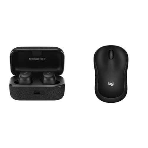 Sennheiser Momentum True Wireless 3 — Bluetooth-In-Ear-Kopfhörer & Logitech M220 Silent Kabellose Maus, 2,4 GHz mit USB-Empfänger im Sale