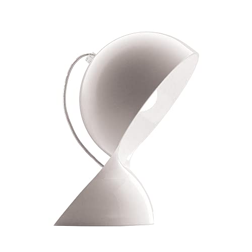 Artemide Dalú Tischleuchte in weiß aus Polycarbonat im Sale