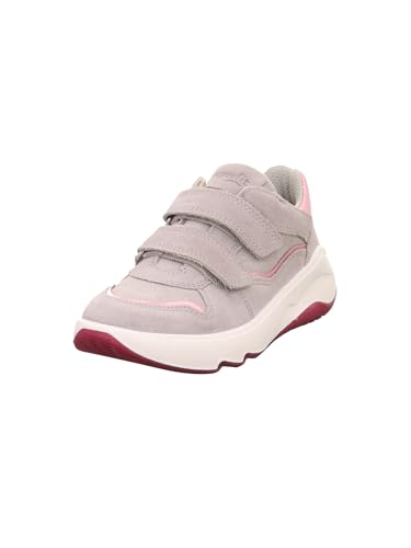 Superfit Mädchen MELODY Sneaker, HELLGRAU/ROSA 2500 im Sale