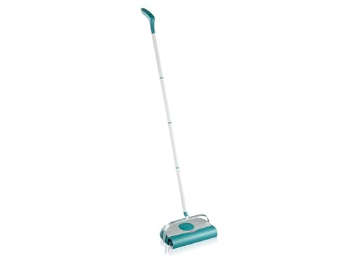 Leifheit Sweeper Regulus Supra, carpet sweeper for quick cleaning of carpets, laminate and tiles, broom without battery and electricity, mechanical floor cleaning, floor sweeper without bag on sale