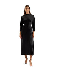 Thumbnail for Ted Baker Damen WMD-AVELLI-Curve Seam Detail Midi Dress Kleid für besondere Anlässe, Black, 40 im Sale