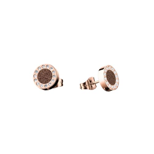 BERING women's earrings in shiny rose gold - Arctic Symphony Collection with stainless steel - 707-399-05 on sale