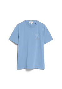 Thumbnail for ARMEDANGELS Herren T-Shirt Relaxed Fit aus Bio-Baumwolle AADONI Nestling Relaxed Fit Vintage Blue im Sale