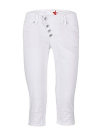 Thumbnail for Buena Vista Damen Hose Malibu Capri Stretch Twill (as3, Alpha, m, Regular, Regular, weiß) im Sale
