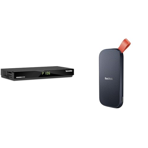 TechniSat TECHNISTAR K4 ISIO - Kabel-Receiver mit vierfach-Tuner & SanDisk Portable SSD 1 TB im Sale