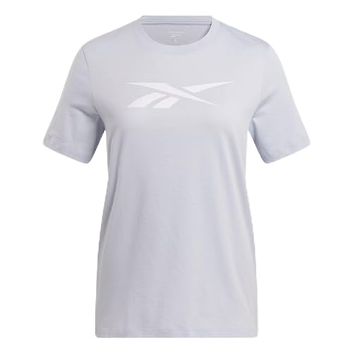 Reebok Damen Vector Graphic T-Shirt, PALBLU, im Sale