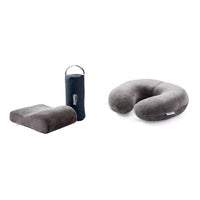 Thumbnail for TEMPUR Reisekissen Memory Foam, ergonomisches Reise-Nackenkissen inkl. Tragetasche, Anthrazit, im Sale