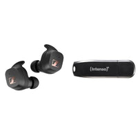 Thumbnail for Sennheiser Sport True Wireless Earbuds – Bluetooth in-ear earbuds & Intenso Speed ​​Line, 64GB memory stick, USB stick 3.2 Gen 1x1, black on sale