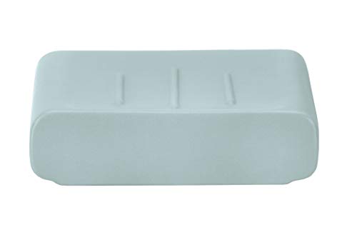 Kleine Wolke Cubic soap dish, stoneware, opal, dimensions approx. 85 x 29 mm on sale