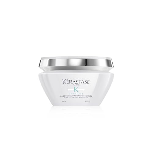Kérastase Symbiose, Nourishing Anti-Dandruff Hair Mask, For Damaged and Dry Hair, Sulfate-Free, Essential Revitalizing Mask, 200 ml on Sale