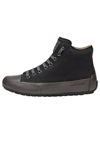 Thumbnail for Candice Cooper ankle-high sneakers in nappa leather and nubuck, anthracite-blue 41 on sale