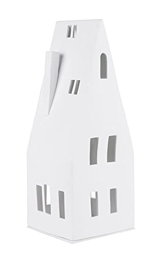 Large light house with pointed roof 12 x 11 x 30.5 cm on sale