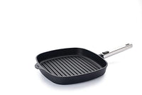 Thumbnail for Woll Diamond Logic XR Pro Grillpfanne, viereckig, mit Rillen - Induktiv -, 28 cm x 28 cm, 4.5 cm hoch, mit abnehmbarem Edelstahlstiel - Geeignet für alle Herdarten, Antihaft-Versiegelung im Sale