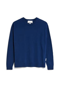 Thumbnail for ARMEDANGELS Damen Pullover aus Bio-Baumwoll Mix LARUNAA Loose Fit Black im Sale