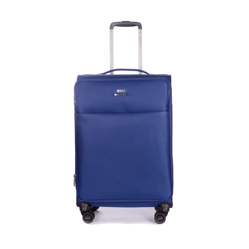 Stratic Light + Koffer Weichschale Reisekoffer Trolley Rollkoffer mittelgroß, TSA Kofferschloss, 4 Rollen, Erweiterbar, im Sale
