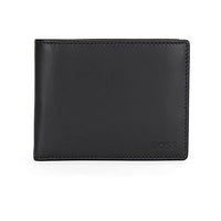 Thumbnail for BOSS Herren Arezzo Klapp-Geldbörse aus Leder mit Logo-Prägung und Münztasche Schwarz Stck
