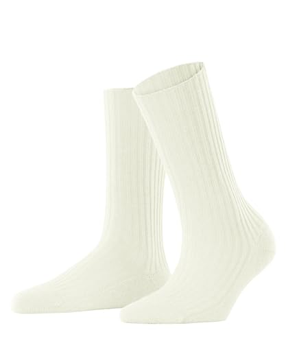 FALKE Damen Socken Cosy Wool Boot W So Wolle Kaschmir einfarbig 1 Paar, Lila Pink Iris 8943, 35-38 im Sale
