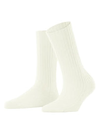 Thumbnail for FALKE Damen Socken Cosy Wool Boot W So Wolle Kaschmir einfarbig 1 Paar, Lila Pink Iris 8943, 35-38 im Sale
