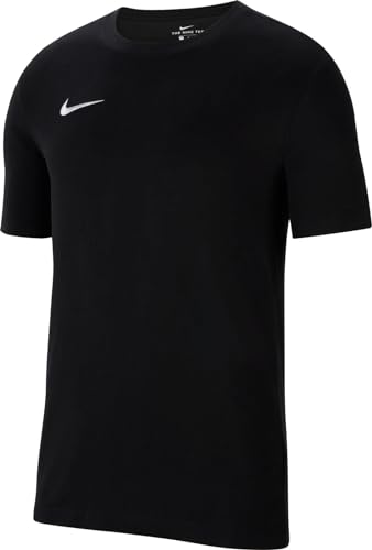 Nike Herren M Nk Df Park20 Tee Shirt, Black/White, L EU im Sale