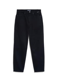 Thumbnail for ARMEDANGELS Damen Mom Jeans recycelter Baumwoll Mix Comfort-Stretch MAIRAA Mom Fit Black im Sale