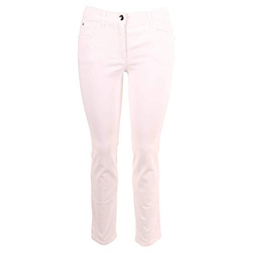 ZERRES Style TWIGY – die Sensational Jeans mit figurbetonten Schnitt und schmalem Beinverlauf Farbe Weiss im Sale