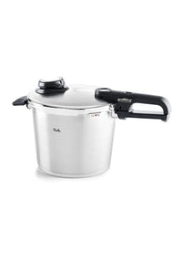 Thumbnail for Fissler Vitavit Premium / Schnellkochtopf (6 L, Ø 22 cm) Edelstahl-Dampfkochtopf,4-Garstufen, inkl. Einsatz - Induktion, Silber im Sale