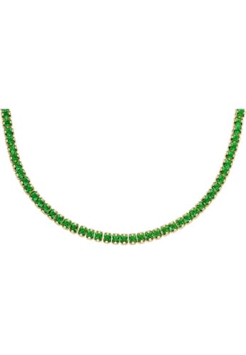Fossil Damenkette Heritage Glitz Edelstahl goldfarben, JA7270710 im Sale