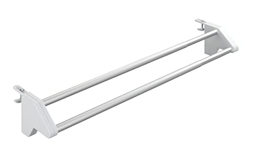 WENKO Radiator Clothes Dryer Twin, For hanging on doors/radiators, Continuously extendable, Rustproof aluminum, 62-110 x 11.5 x 13 cm on sale