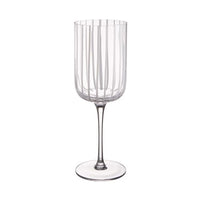 Thumbnail for BUTLERS Wine Glass with Colorful Stripes 380ml - CHEERFUL - Glass Wine Goblet | Glasses & Drinkware for White Wine, Red Wine, Aperitifs, and Water on Sale