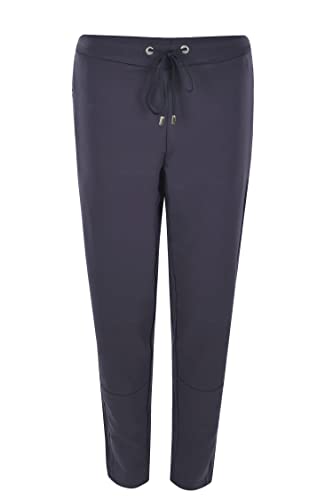 hajo women's jogging pants (homewear) climate comfort, blue, 46 on sale